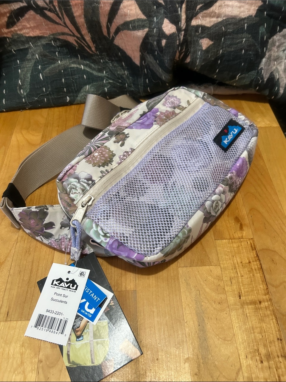 Kavu succulents waist pouch